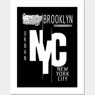 NEW YORK - BROOKLYN Posters and Art